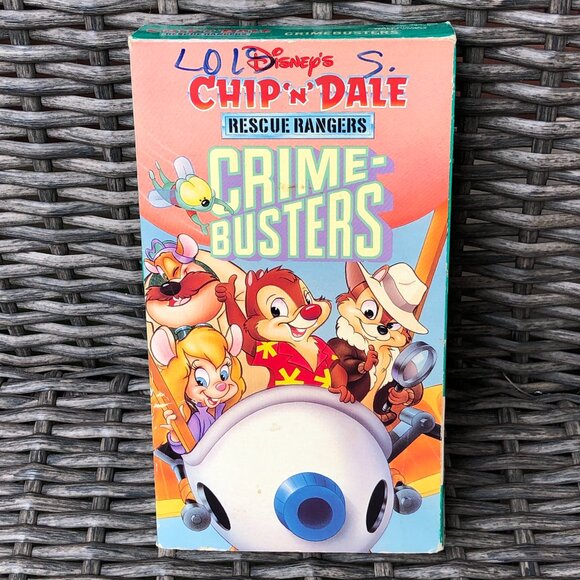 Chip 'N' Dale Rescue Rangers: Crimebusters VHS 1991 - Picture 1 of 4